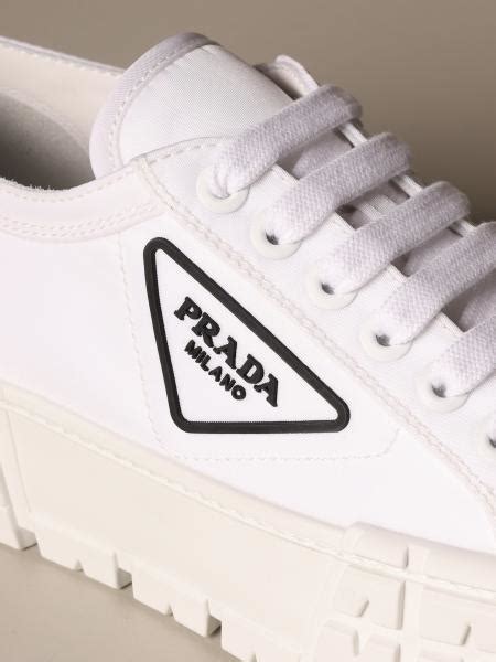 prada candy white|prada sneakers white.